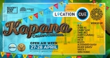 Location CUE Kapana Easter Edition 2019