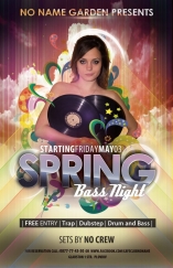 No name garden- Spring bass with No Crew